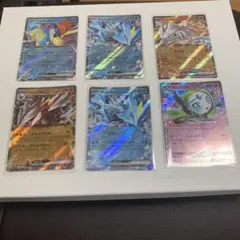 ポケモンカード 6枚 R R ホワイトフレア　ブラックボルト メロエッタ他
