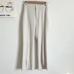 ストレートパンツ スラックス