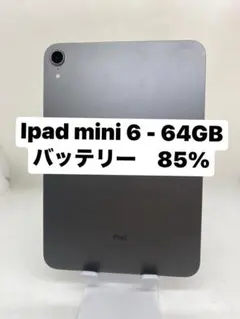 iPad mini 6 - 64GB Wi-Fi モデル9139J