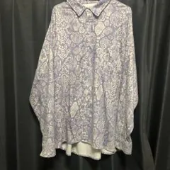 G.O.C ジーオーシー　柄シャツ　ドルマンシャツのサムネイル