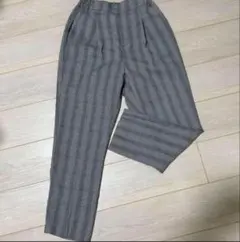 チェック柄 カジュアルパンツ ハニーズ