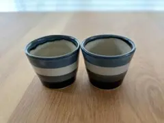 佐々木康弘　益子焼　スープカップ 2個セット 湯呑み　うつわ　マグのサムネイル