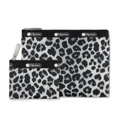LeSportsac ヒョウ柄ポーチ
