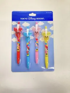 東京ディズニーリゾート　ボールペン　4本セット　バルーンモチーフのサムネイル
