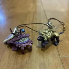 モンスターハンター　ストラップ　ラージャン　チャナガブル　レア　希少　モンハン