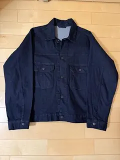 UNIQLO 美品デニムジャケット　XL68ブルー完売品セカンドタイプ