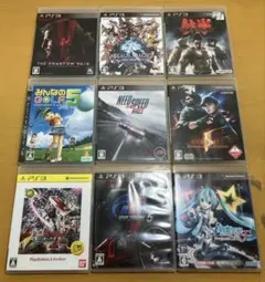 PLAYSTATION3 プレーステーション3 ソフト　まとめ9個セット