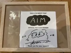 あいみょん AIM 限定 サイン ミニ色紙