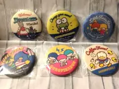 【新品未使用】SANRIO 缶バッジ 6個セット