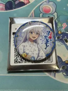 ウマ娘　シンデレラグレイ　極楽湯　タマモクロス　トレーディング缶バッジ等身