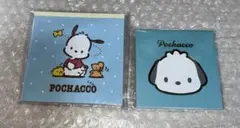 ポチャッコ　スクエアメモ　レトロ　カオ　サンリオ　メモ帳セット売り