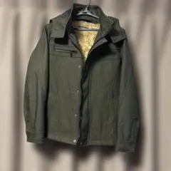 【HIDEAWAYS NICOLE 】フード付きジャケット 濃茶