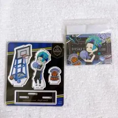 フロイド　アクリルスタンド　フレーム缶バッジ　クラブ・ウェア　バスケ部　ツイステ