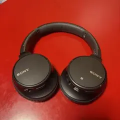ジャンク品】SONY ワイヤレスヘッドホン 本体 ブラック - メルカリ