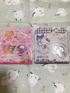 おはじきフレークシール　サンリオ