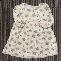 tete a tete 花柄 長袖ワンピース 80cm