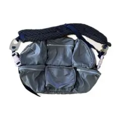 ミキオサカベ　7pockets bag Dark Gray Navy Pink