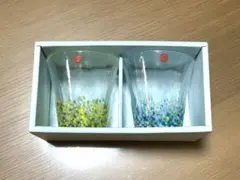 津軽びいどろ 『にほんの色ふうけい夏の花』グラスペア