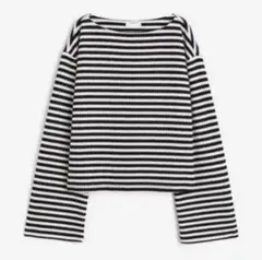 H&M ボーダー　トップス　長袖