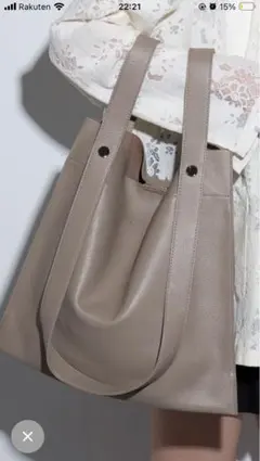 BEAURE ショルダーバッグ グレージュのサムネイル