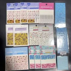 しずくネイルシール ウォーターネイルシール セルフネイル