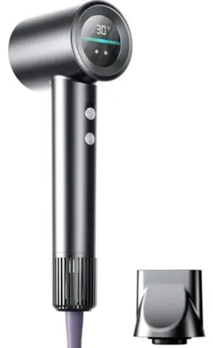 ドライヤー【15s速乾 温度&風速表示 大風量1300W】人気 ナノケア