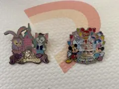 【レア】香港ディズニーランド ピンバッジ　セット
