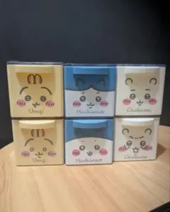ちいかわ　キューケース６個セット(ちいかわ・ハチワレ・うさぎ)