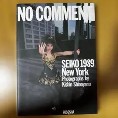 松田聖子「NO COMMENT」1989 New York 写真集 1989初版