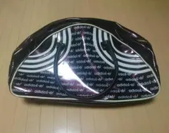 80'S vintage adidasアディダス 総柄エナメルボストンバッグ