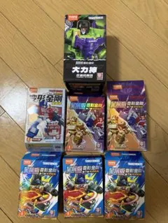 7点セット 限定公式商品 デバステーター トランスフォーマー 可動フィギュア