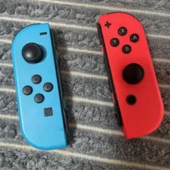 ニンテンドースイッチ　 Joy-Con コントローラー 青／赤　ジャンク品