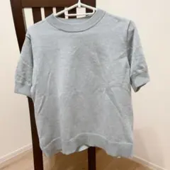 コカ サマーニットトップス グレー