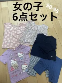 【まとめ売り】夏女の子ハローキティ Tシャツ エアリズム　UNIQLOレギンス等