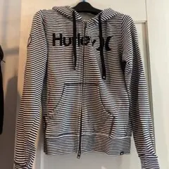 Hurley ストライプ パーカー Mサイズ