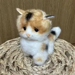 ◉J横1003 ファースト社 いたずら天使 猫 ぬいぐるみ 人形 昭和レトロ