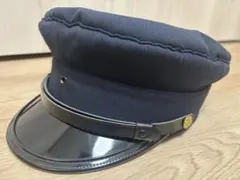 武蔵野東小学校　冬服制帽　校章なし　キャプテンハット　55cm