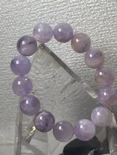 山*ん様 【セール‼️】大玉　ラベンダーアメジスト　ブレスレット　16.5〜17