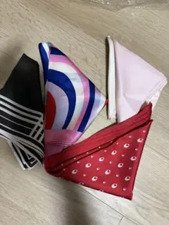 ポケットチーフ 4枚セット