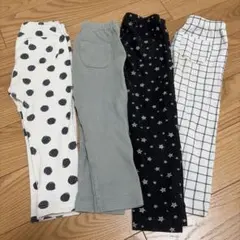 ユニクロ ベビー レギンス 90cm 4点セット