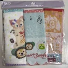 シークレットオブスノーウィーデイ　ダッフィー＆フレンズ　ミニタオルセット