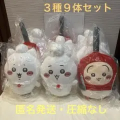 ちいかわ誕生日BIGぬいぐるみ〈ちいかわ・ハチワレ・うさぎ〉全３種９体セット
