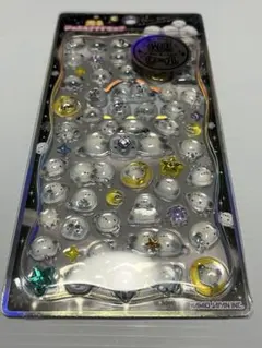 光るジュエルプチドロップシール　ストーン付き　シマエナガ　正規品　KAMIO