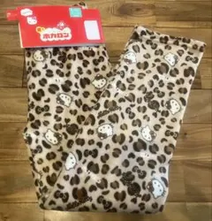 【新品タグ付】ハローキティ ヒョウ柄 レギンス L〜LL