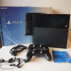 PS4本体 + コントローラー2個 + 付属品