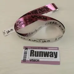 Aぇ! group 2026 Runway コンサート 銀テ 銀テープ