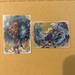 グラブル　クリアカード　ポセイドン　2枚