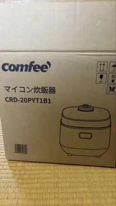 Comfee マイコン炊飯器 CRD-20PYT1B1 本体のサムネイル