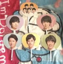 嵐 ミニうちわ まとめ売り 6枚