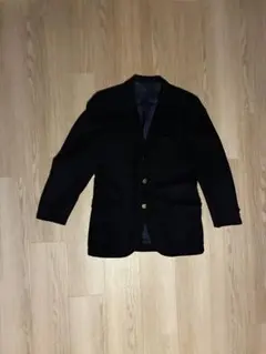 VAN JACKET 黒 テーラードジャケット エンブレム付き